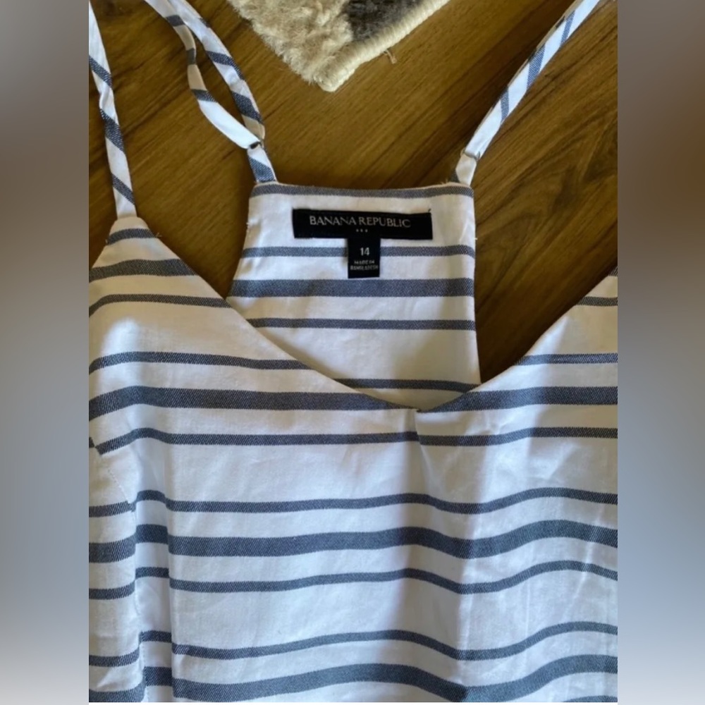 Banana Republic striped dress size 14
